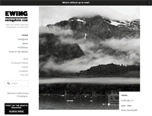 Tablet Screenshot of ewingphoto.com